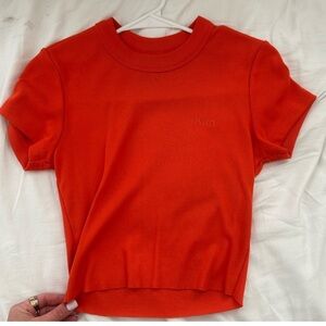 Kith short sleeve crop top S